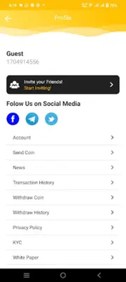 CryptoForge Network android App screenshot 2